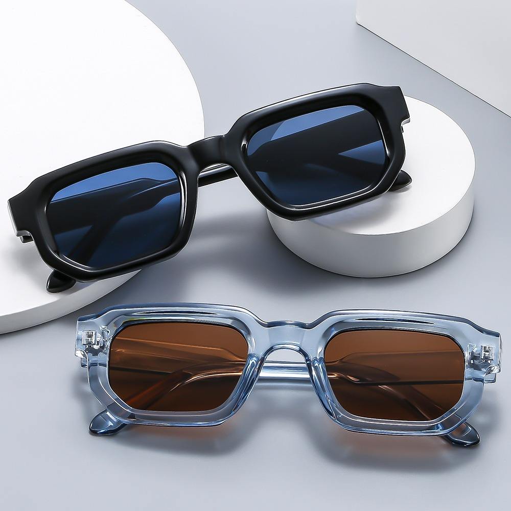 Bold Retro Square Sunglasses - Stylish and Vibrant Shades